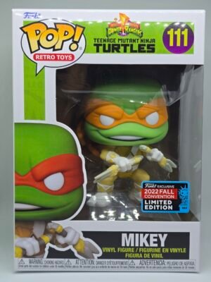 mikey ninja turtles power rangers 111 funko 001