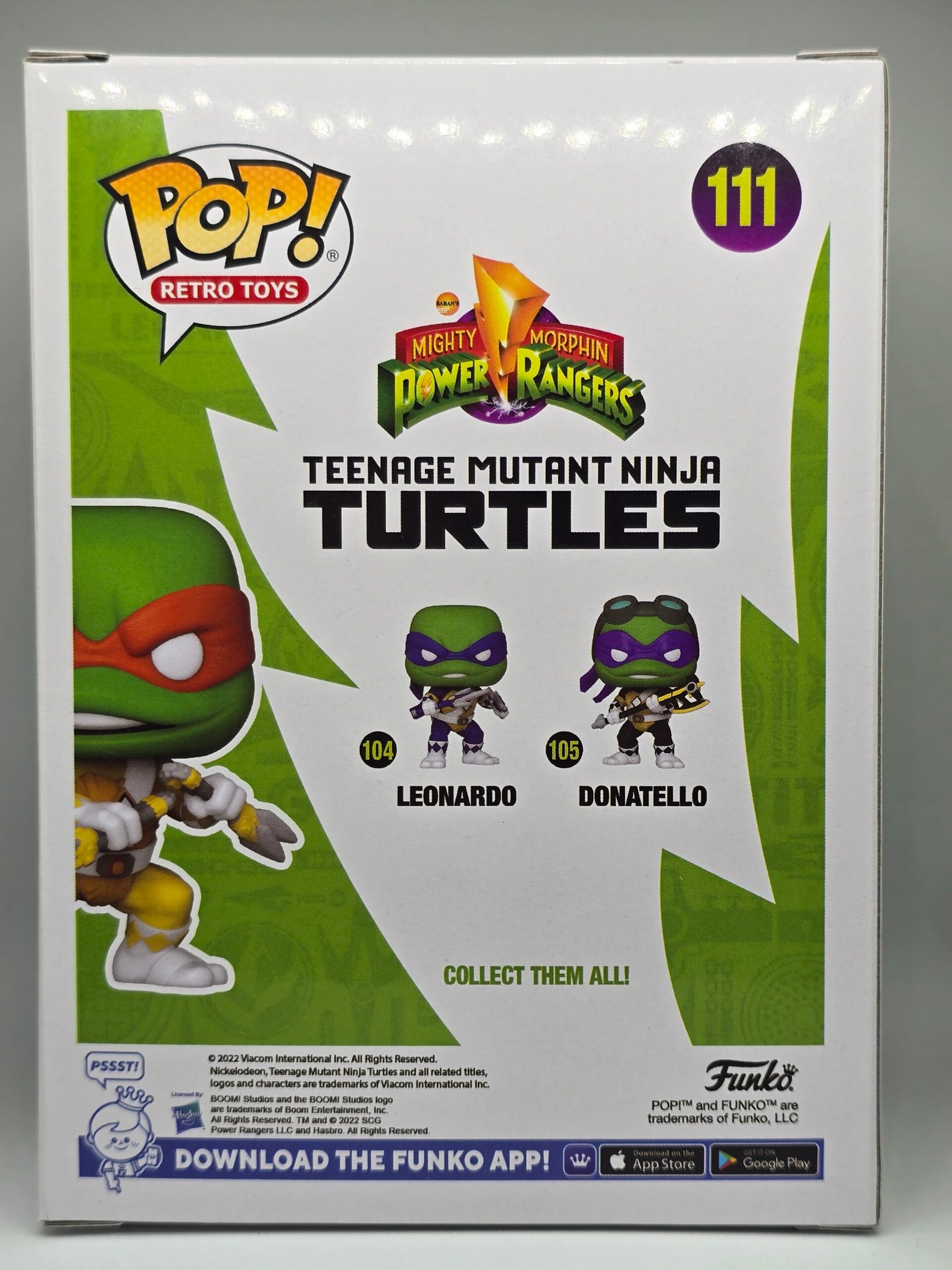 mikey ninja turtles power rangers 111 funko 003 mikey ninja turtles power rangers 111 funko 003