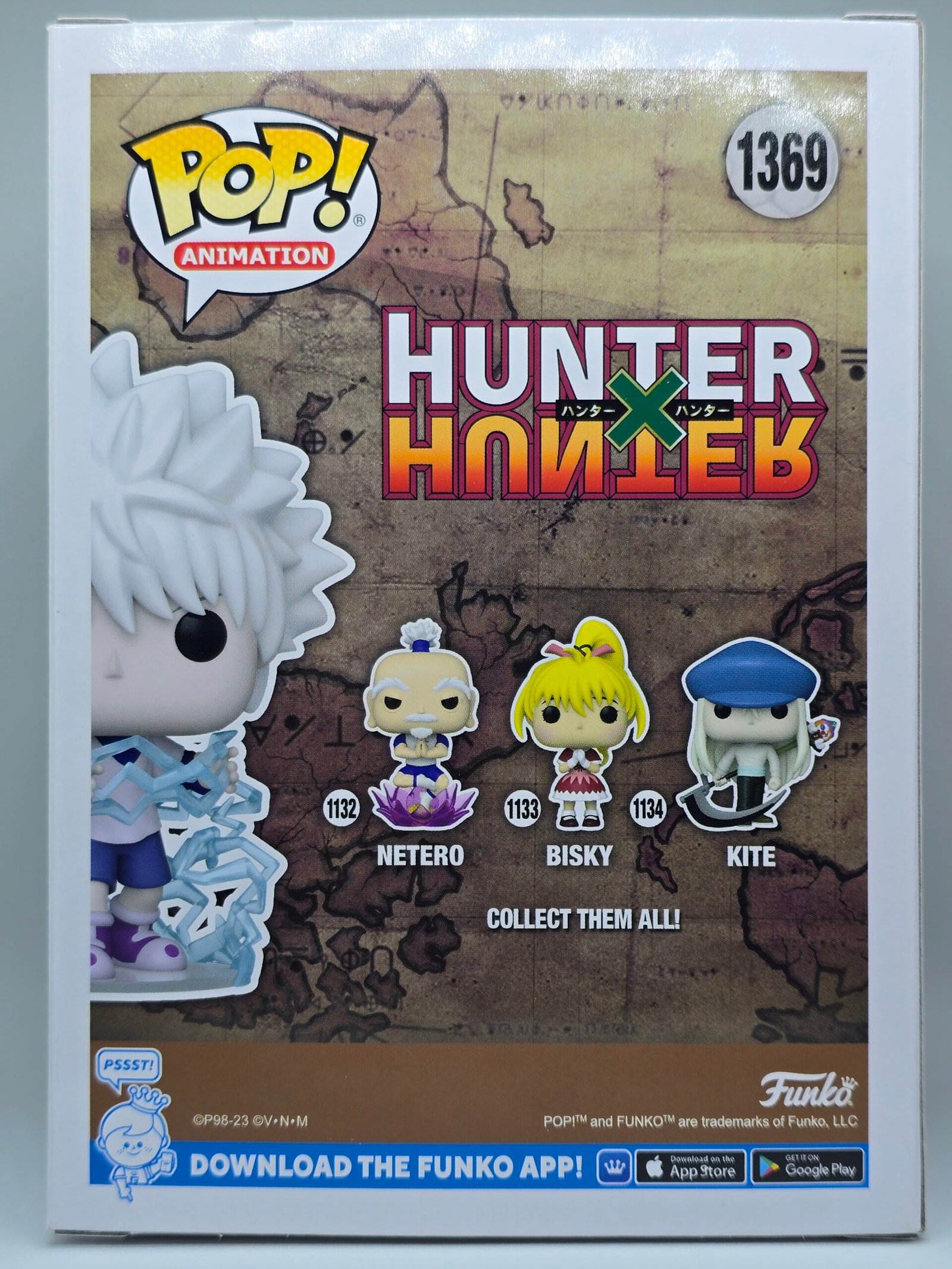 killua zoldyck hunter 1369 funko 03 killua zoldyck hunter 1369 funko 03